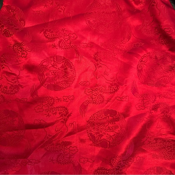 Chicos Faux Fur Vest Size 1 (Medium/8) Black fur vest with leather trim - Picture 4 of 5